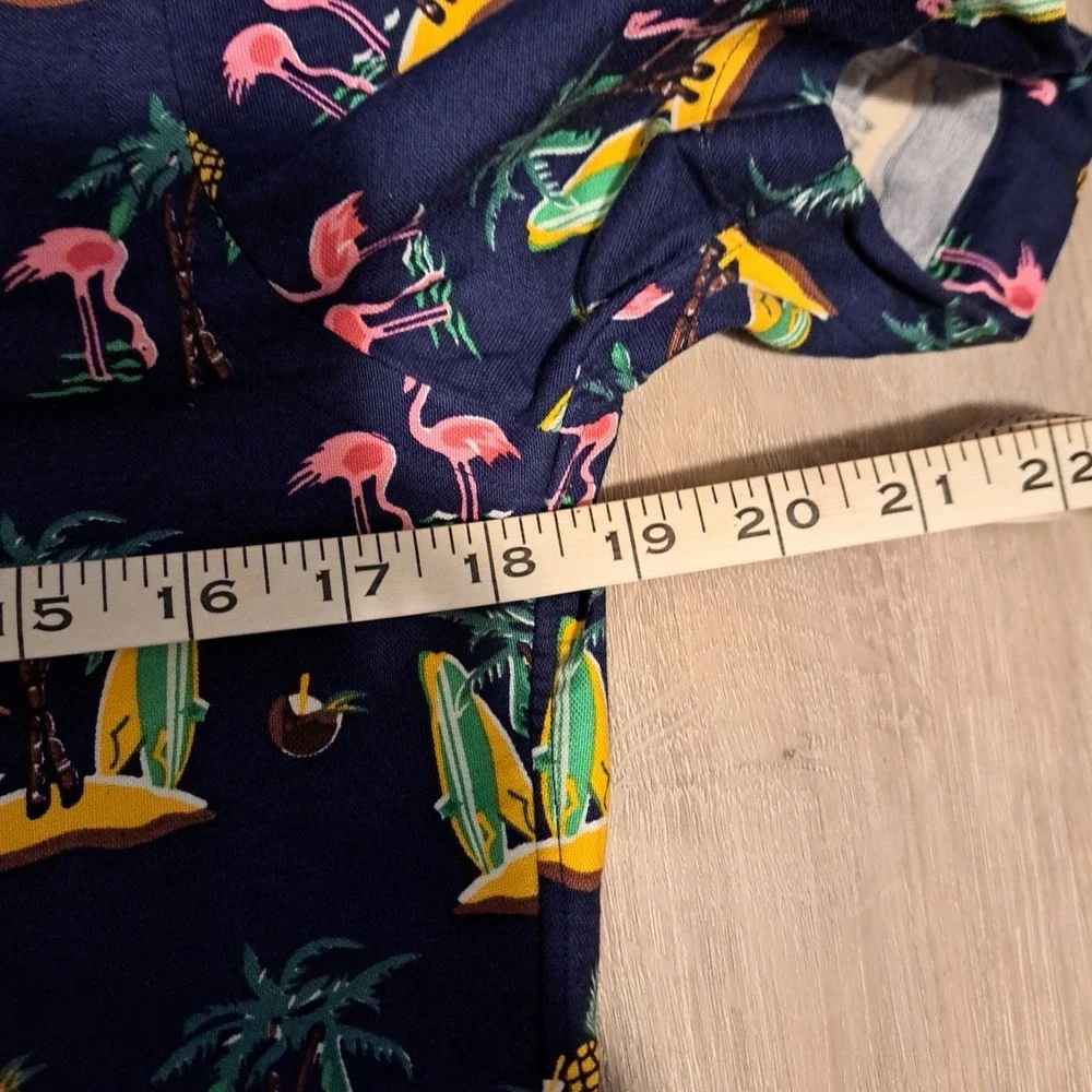 Polo Ralph Lauren Tropical Hawaiian Print Button Down SS Shirt Men's Small NWT